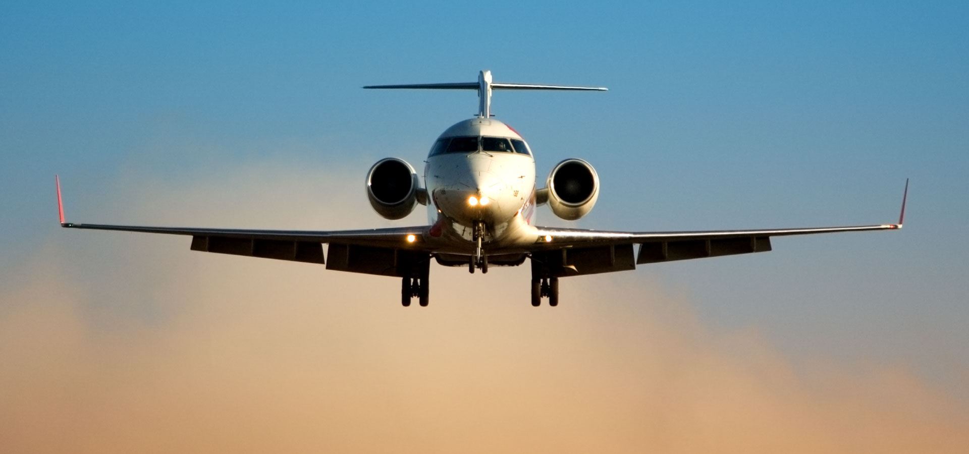 Aircraft on final approach